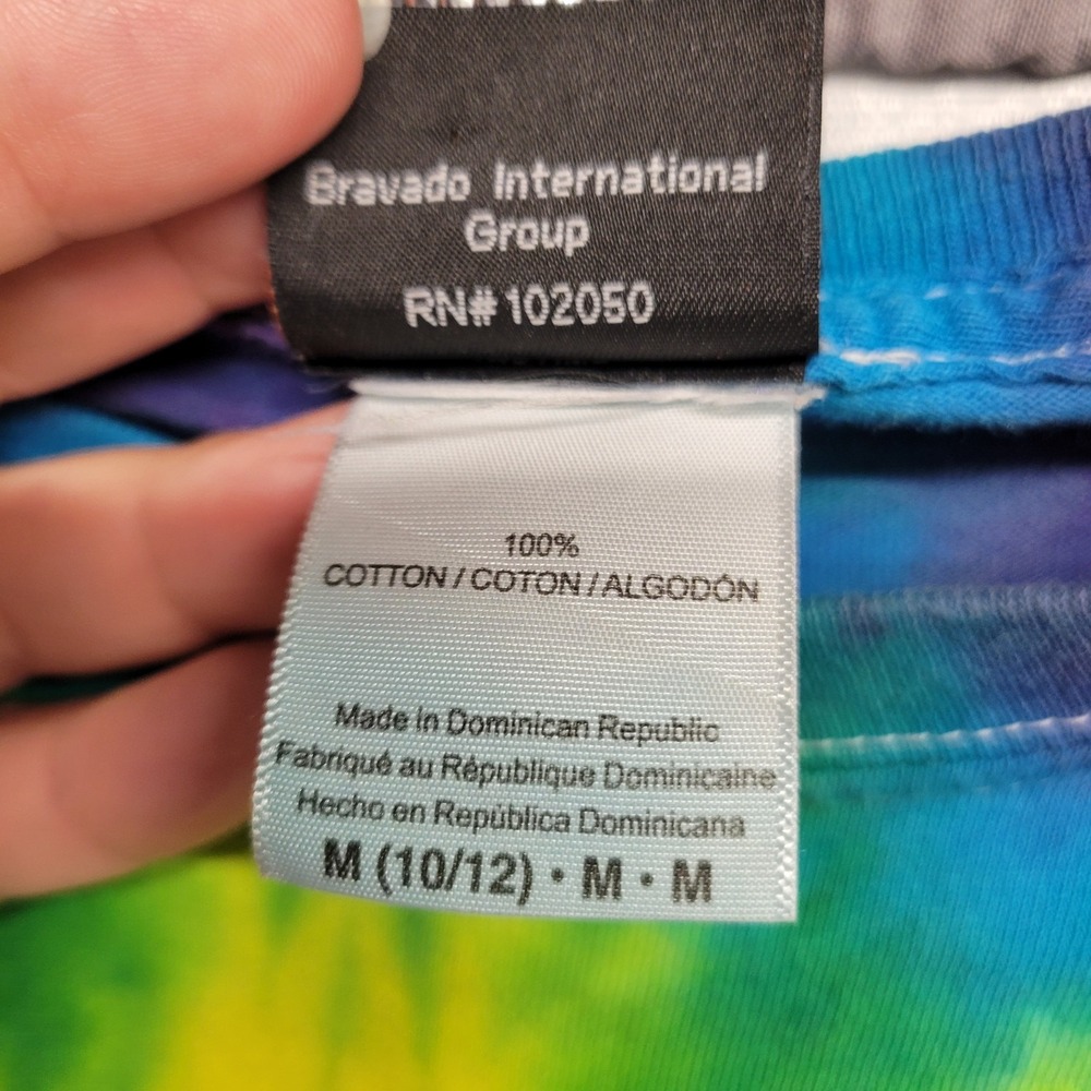Harley-Davidson Woodstock New York Tie-Dye Long Sleeve T-Shirt Youth M (10/12) - Picture 5 of 5